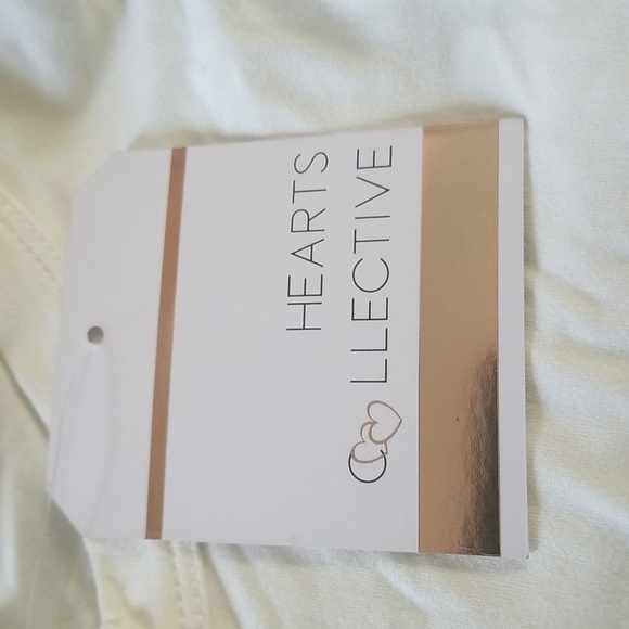 Hearts Collective Chula crop top size s black and off white - Picture 3 of 3